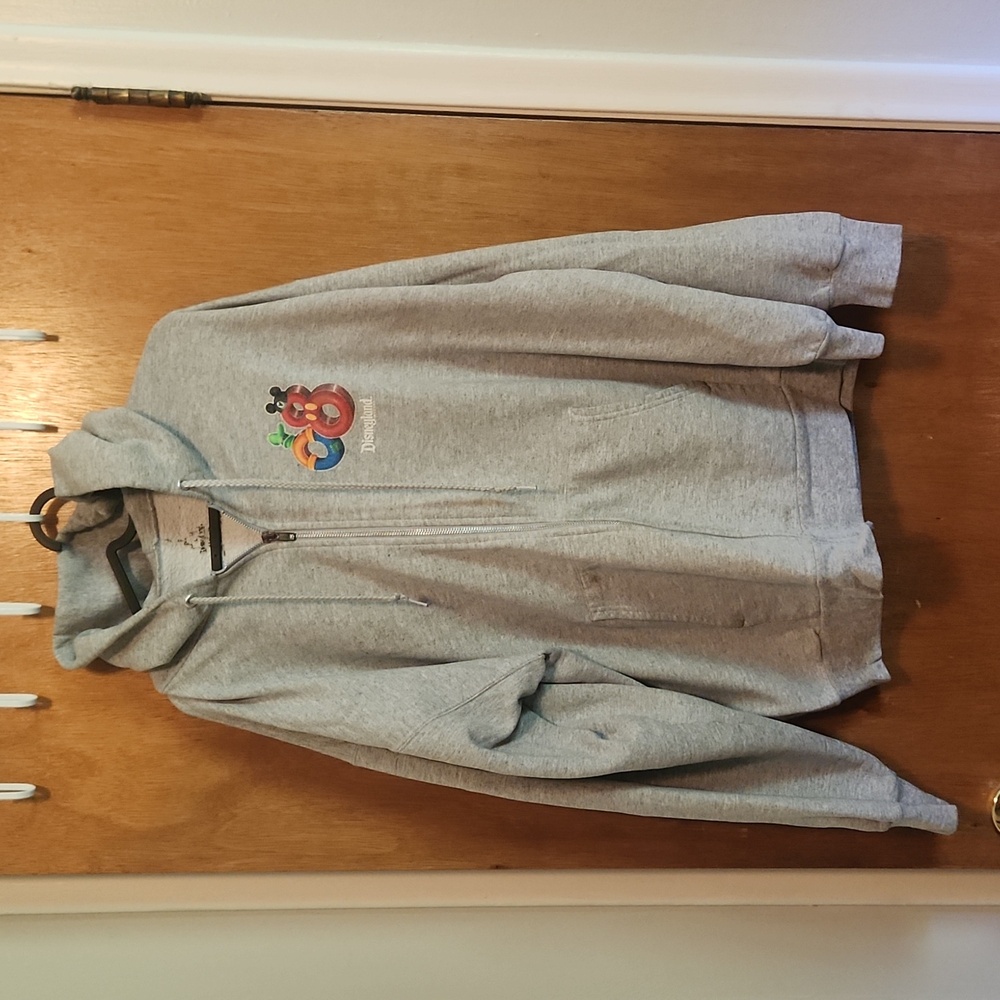 Disneyland 2008 zip up hoodie